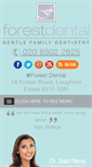 Mobile Screenshot of forestdental.co.uk